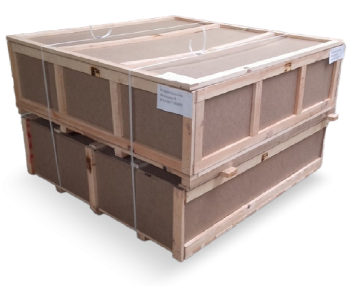 Fibreboard crates
