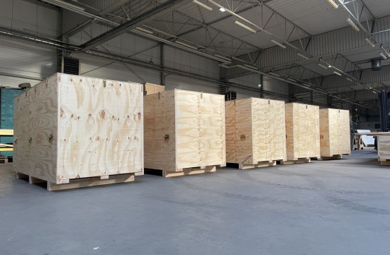 Skrzynie drewniane ze sklejki polskiego producenta - SORDREW