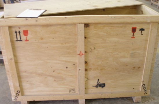 Zamykana skrzynia ze sklejki - SORDREW